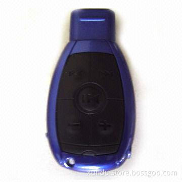 Flash MP3 Player with Built-in Lithium Battery, Supports MP3 and WMA Audio Formats